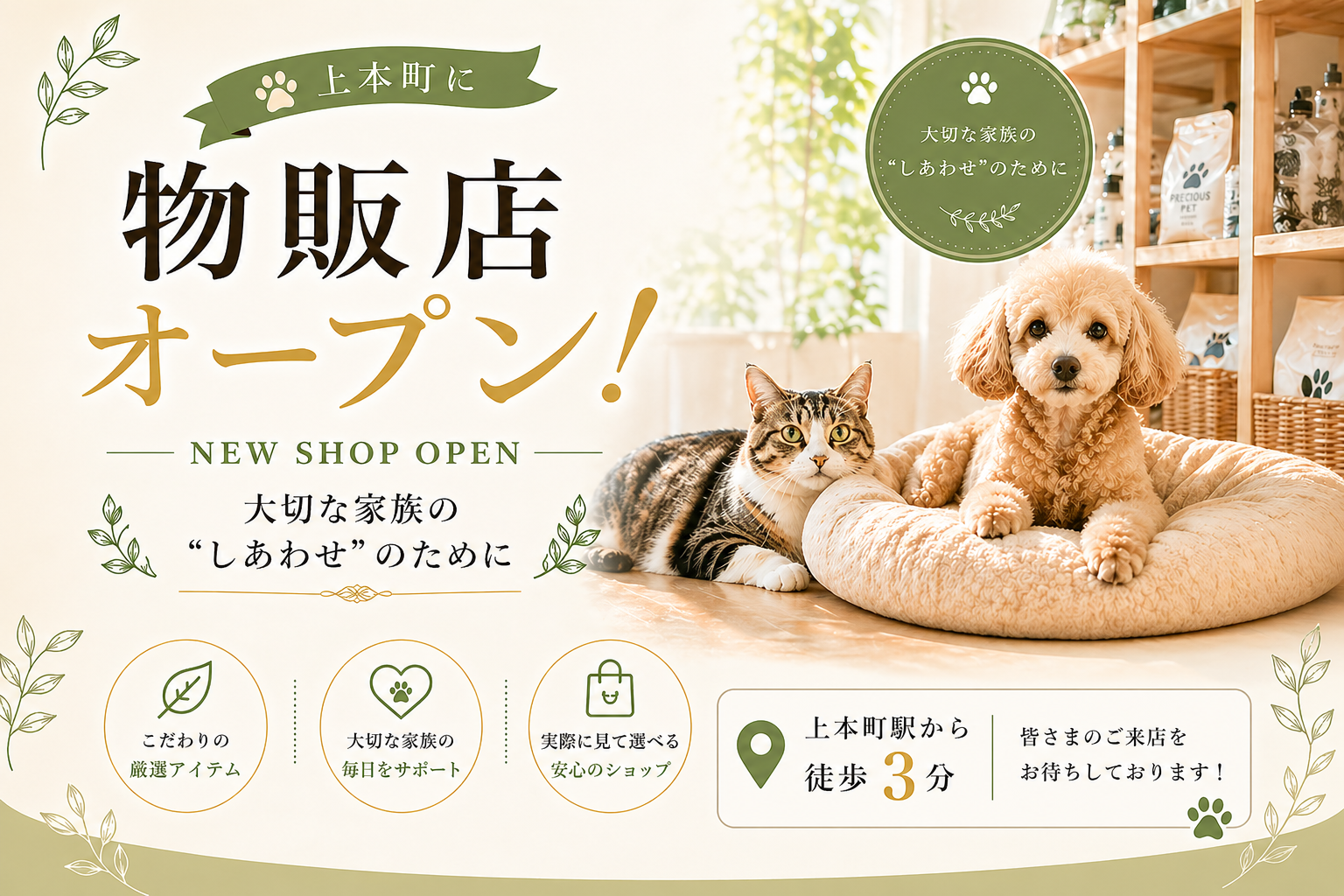 取扱店オープン